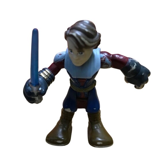 Jedi Force Anakin Skywalker Playskool Hasbro 2011 STAR WARS Galactic Heroes - Picture 1 of 6